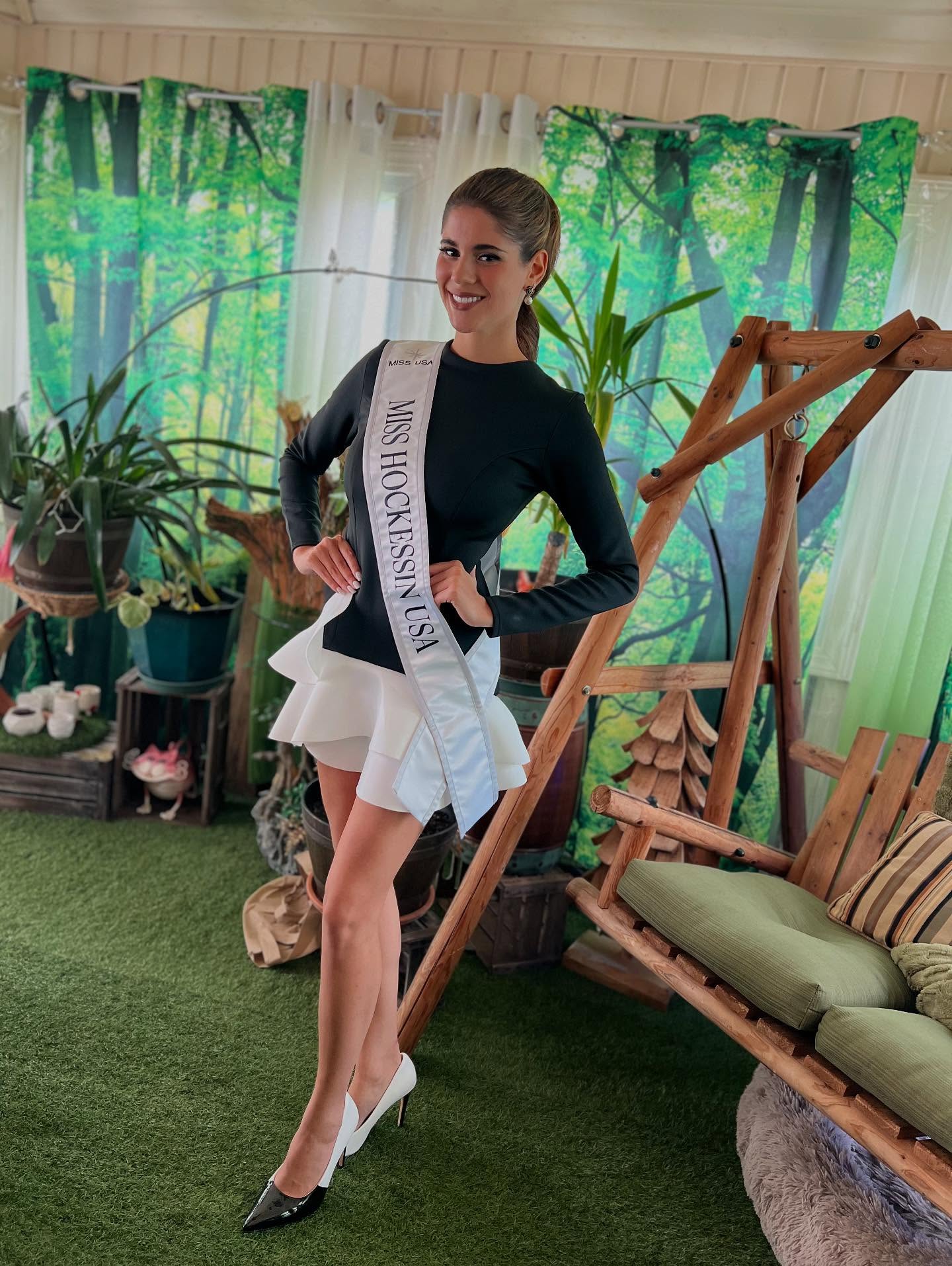 Pageant — full-length evening-gown pose